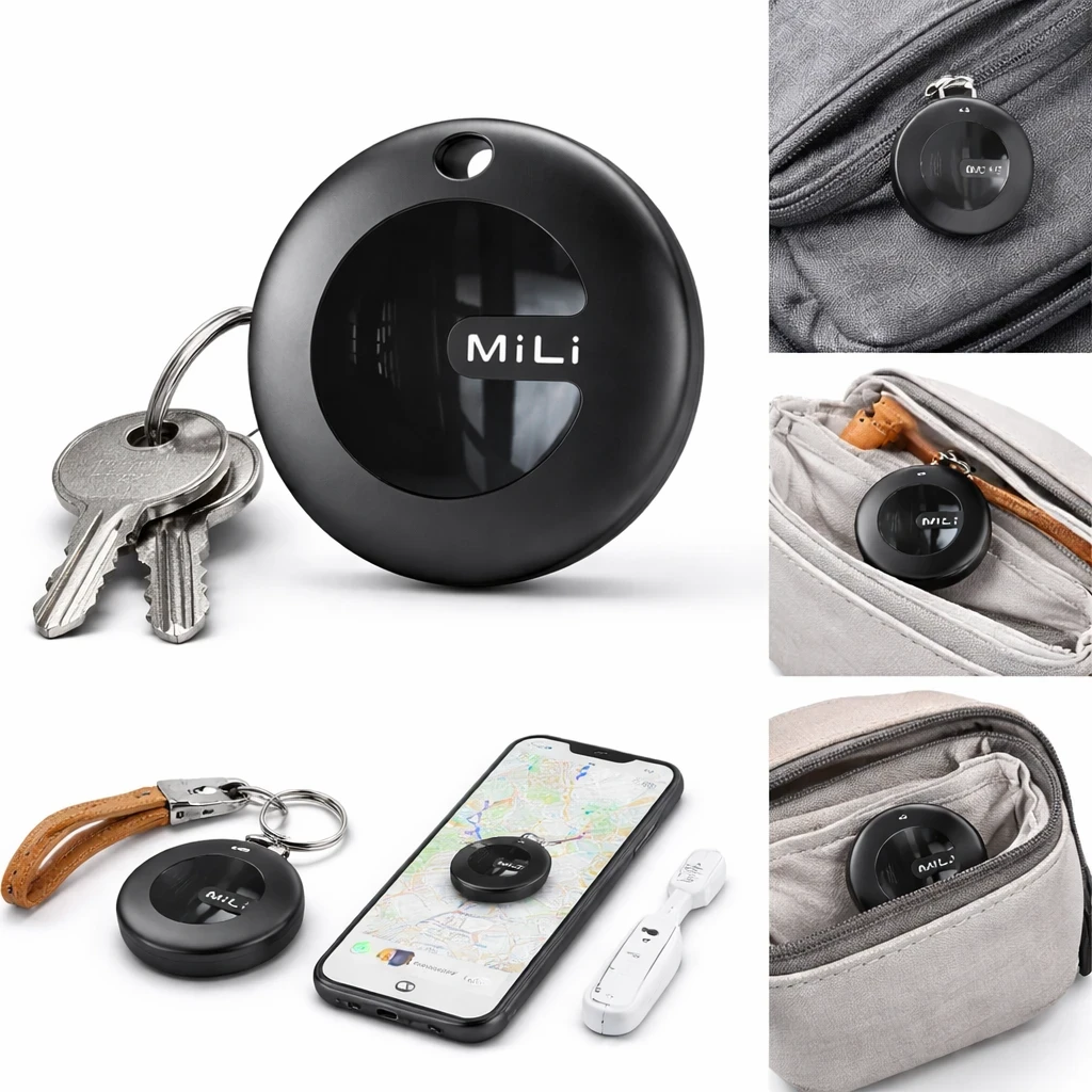 MiLi MiTag Go Smart Finder – Bluetooth Tracker for...