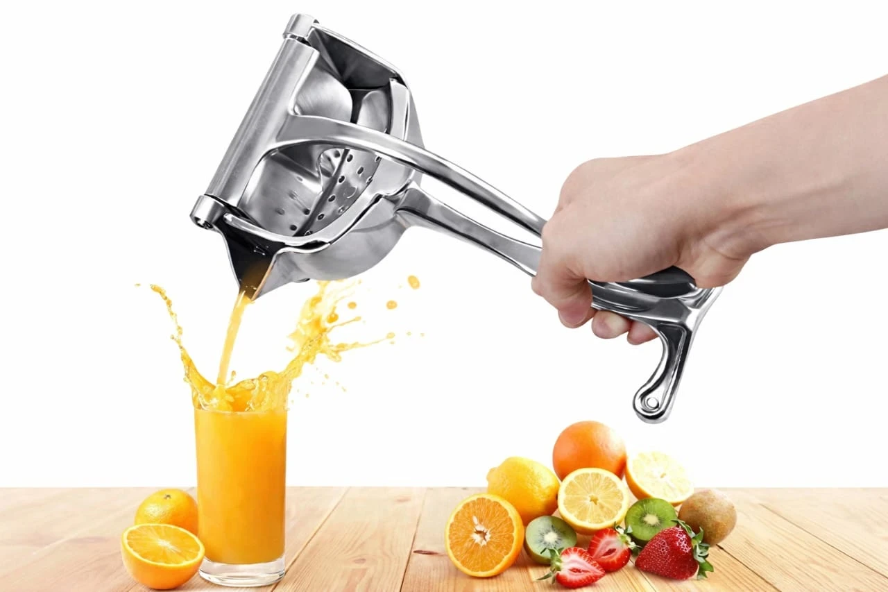 Manual Citrus Juicer Heavy Duty Stainless Steel –...