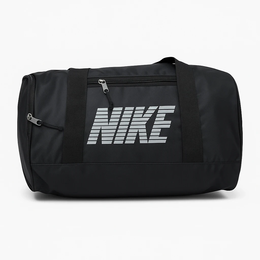 Nike Gym Duffel Bag – Black Sports & Travel Bag wi...