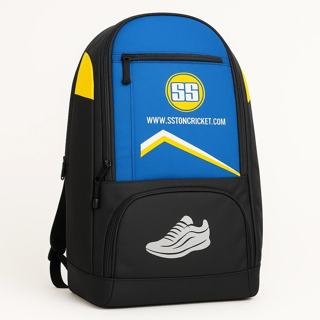 SS Ton Cricket Backpack – Multi-Purpose Kit Bag with Shoe Compartment Storage