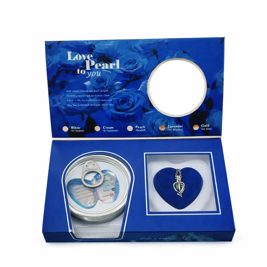 Love Pearl Oyster Necklac...