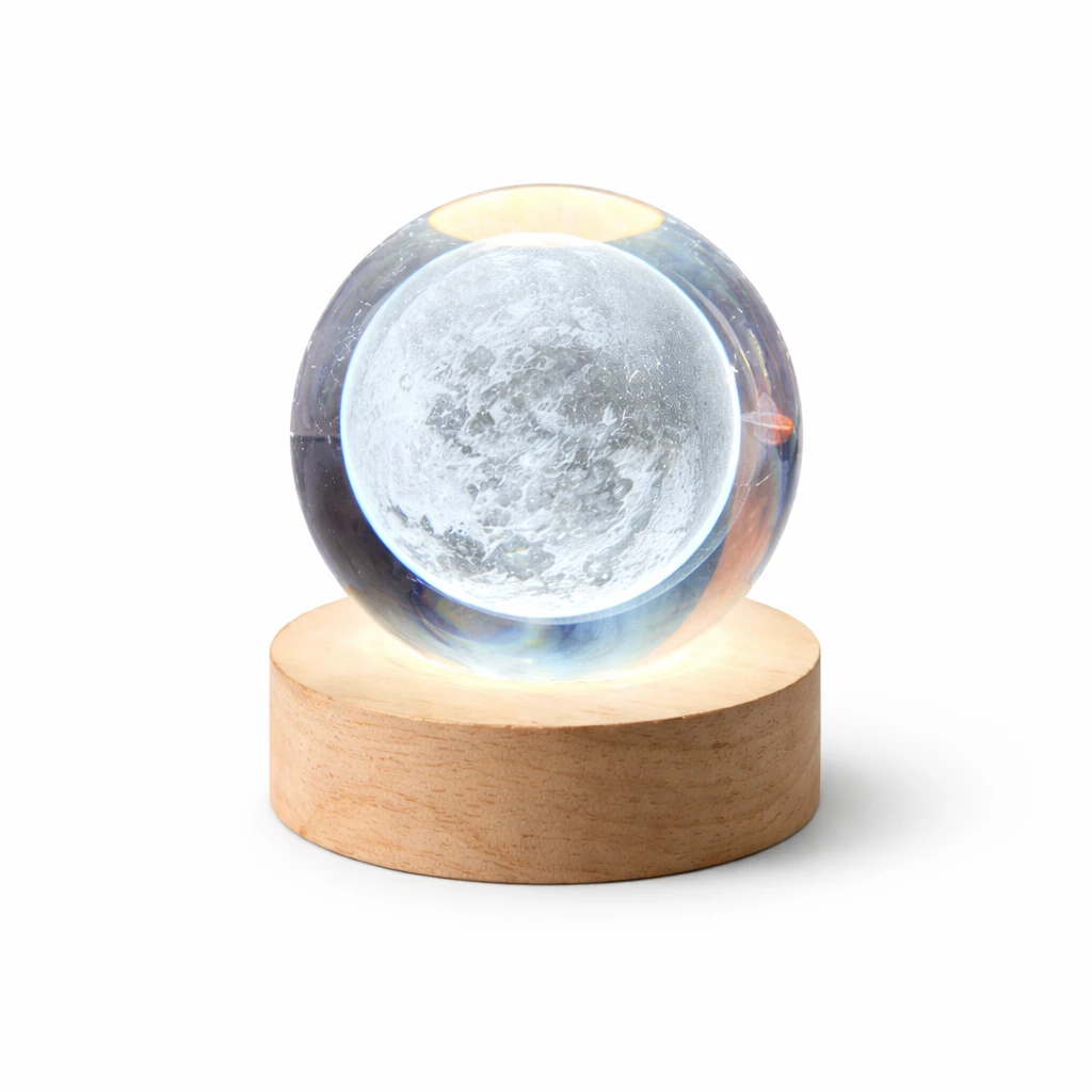 3D Crystal Ball Moon Gala...