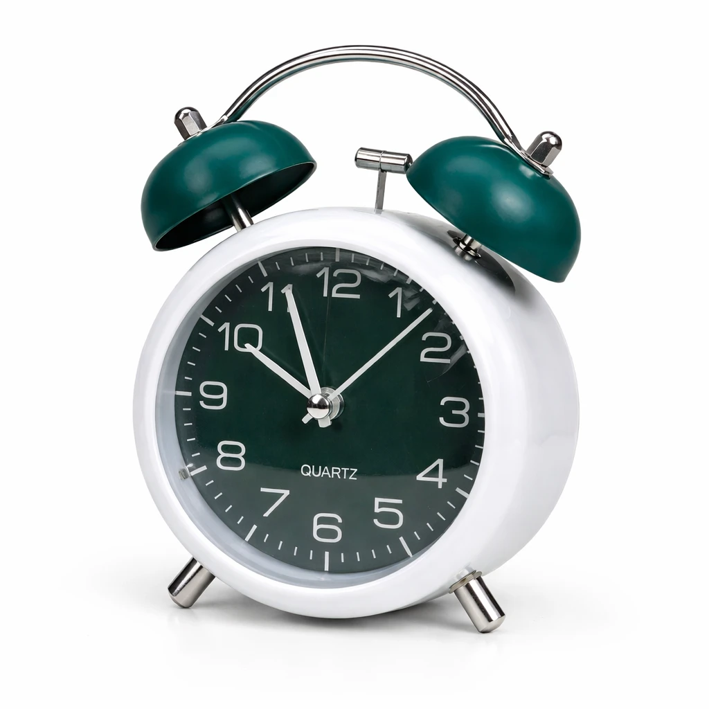 Classic Twin Bell Metal A...