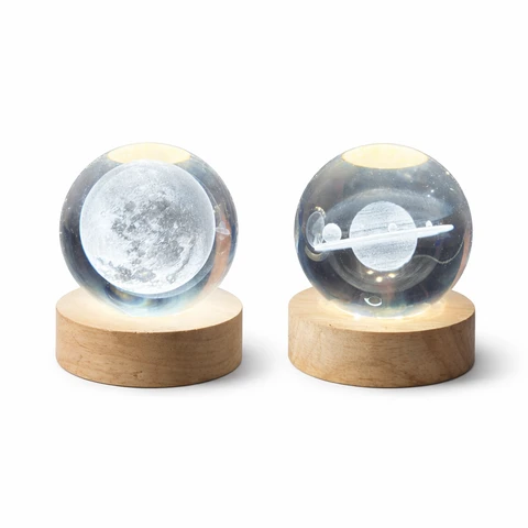 3D Crystal Ball Moon Gala...