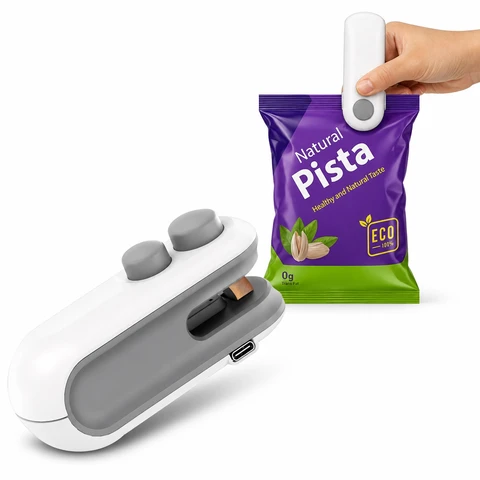 Mini Bag Sealer USB Recha...