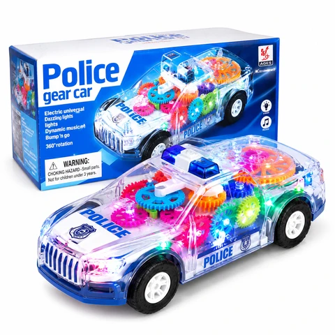 Gear Police Car Toy with...