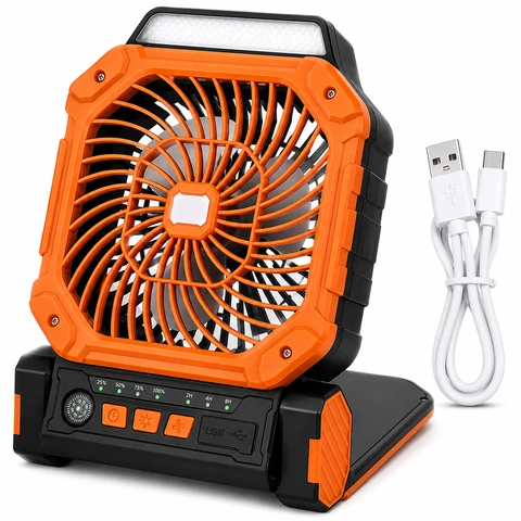Rechargeable Camping Fan...