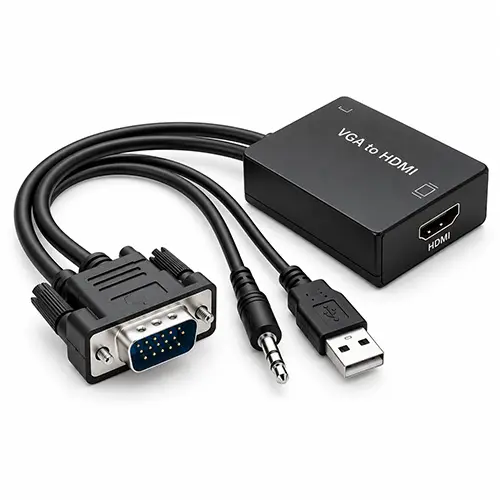 VGA to HDMI Adapter with...