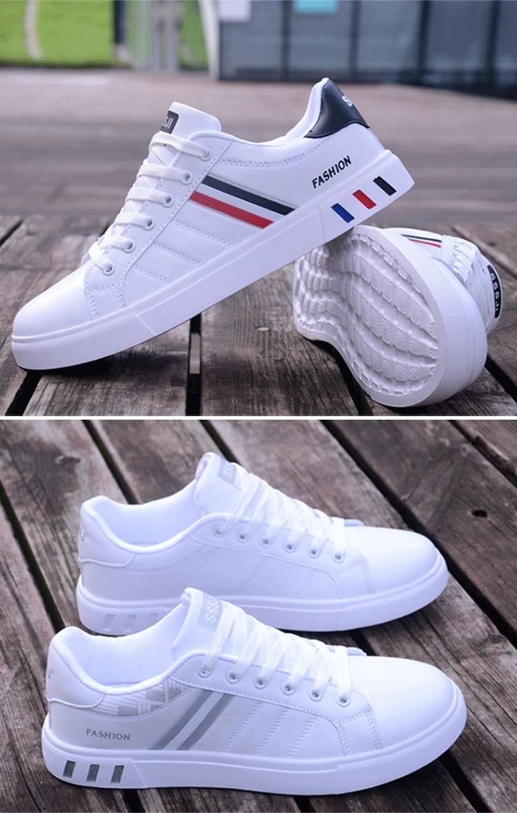 White Vulcanized Sneakers Boys Cheap Flat Comfortable Shoes Men Autumn Spring 2022 Fashion Sneakers Men Fashion Canvas Sneakers