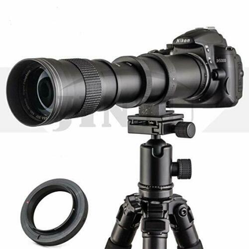 JINTU 420-800mm F/8.3-16 Super Telephoto Lens Manual Focus Zoom Lens Fit for Canon NIKON Samsung SONY NEX DSLR Camera Photograp