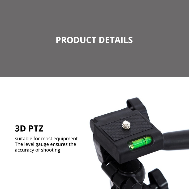 Phone Tripod Portable CellPhone Holder for iPhone 13 Xiaomi Lightweight Camera Tripod Stand for Gopro DSLR with Remote Control