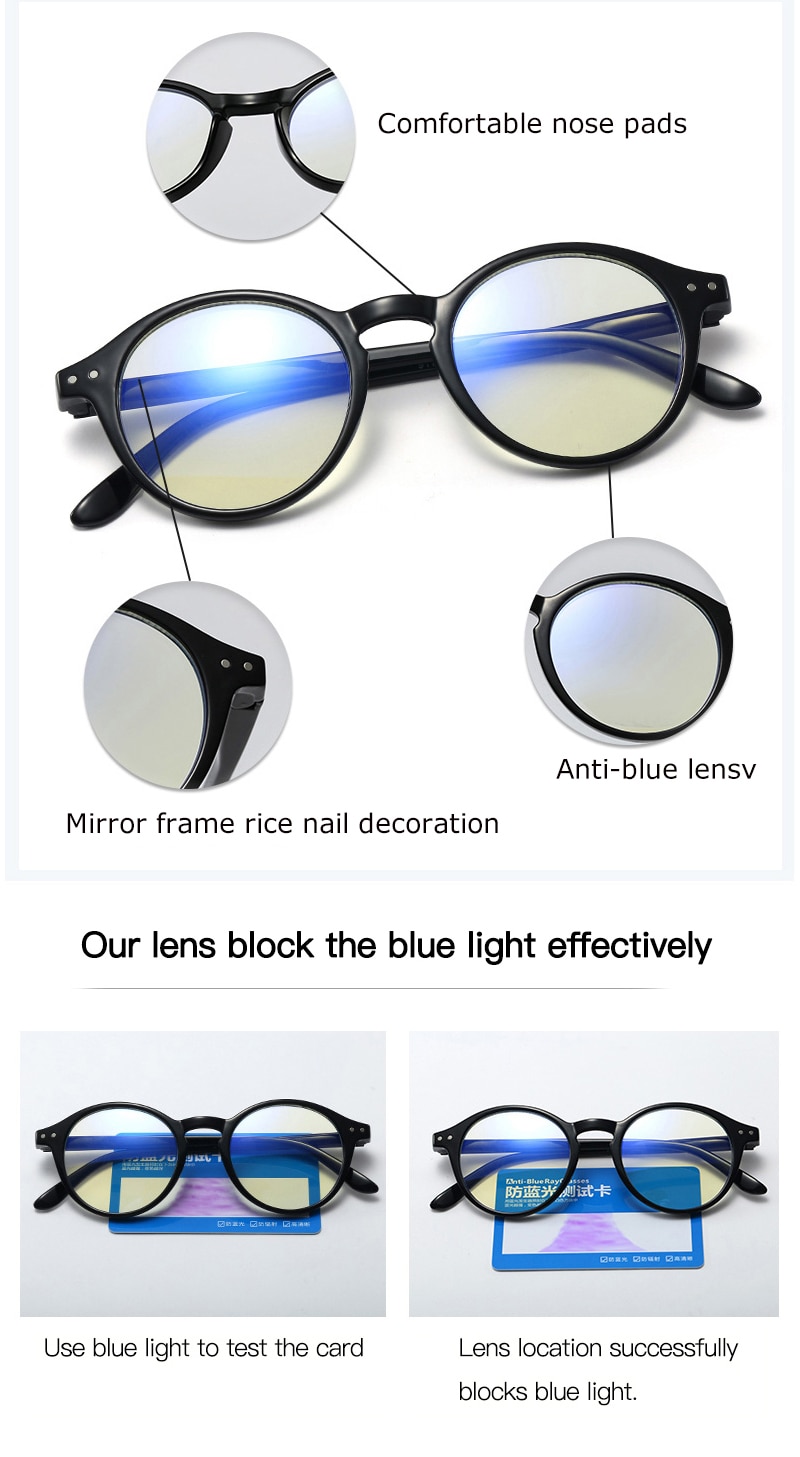 CRIXALIS Anti Blue Light Reading Glasses For Women Men TR90 Flexible Frame Spring Hinge Computer Presbyopia Eyewear Female UV400