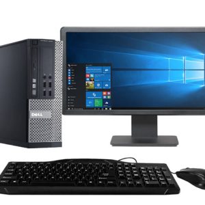 Dell OptiPlex 9020 Intel i5 SFF Desktop PC + 19 Inch Monitor