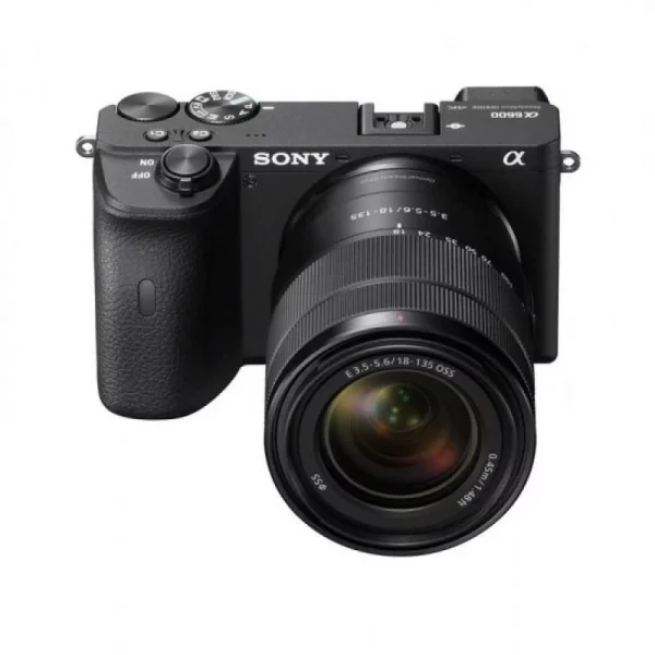 Sony Alpha A6600 Mirrorless Digital Camera with 18-135mm Lens