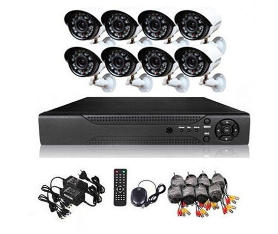 8 Channel cctv camera system - Perfect security cameras