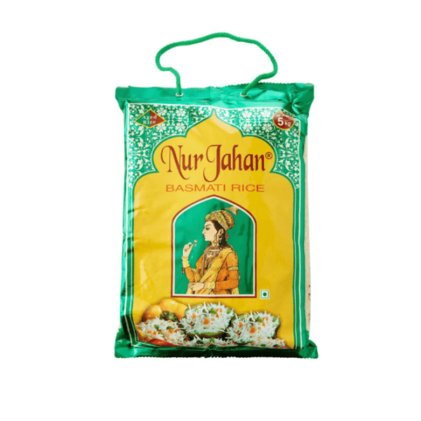 Buy Nur Jahan 5KG Basmati Rice In Swaziand.